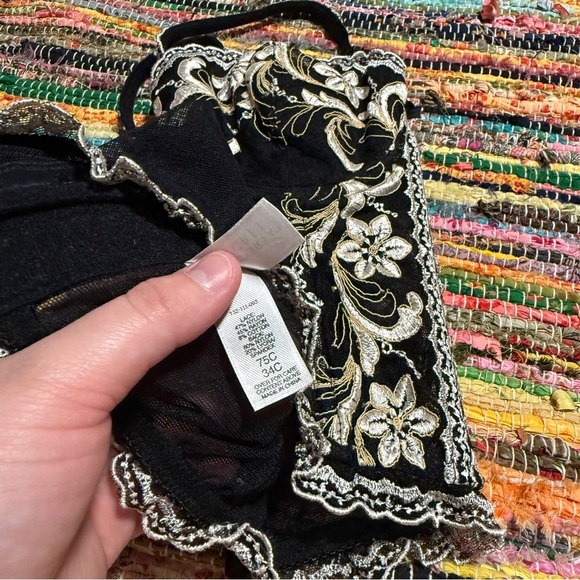 Vintage 1999 Victoria’s Secret Black Lace Bustier – 34C - Picture 5 of 6
